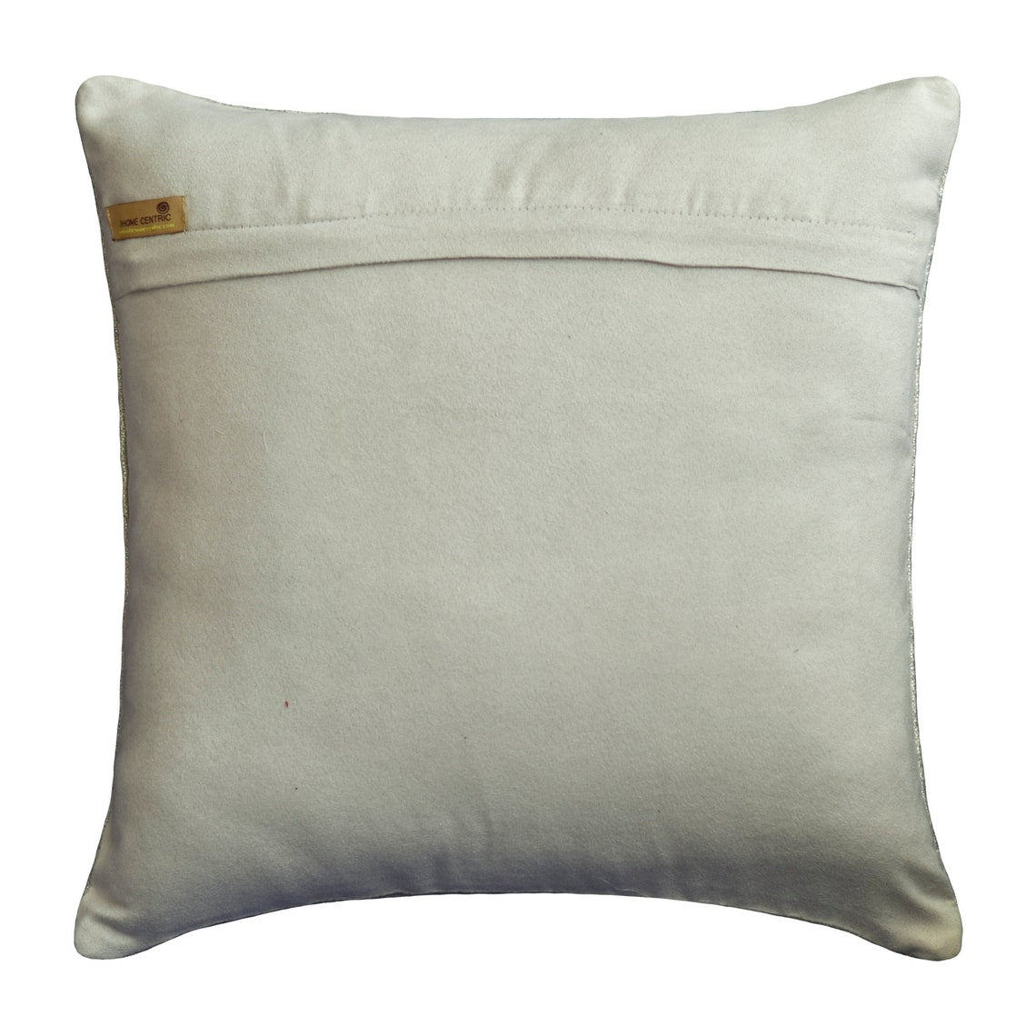Premium Aluminum Foil Jacquard Throw Pillow Cover - Silver Luxury Decorative Cushion Case for Sofa, Bed & Home Decor - Perfect for Living Room, Bedroom & Dorm Styling