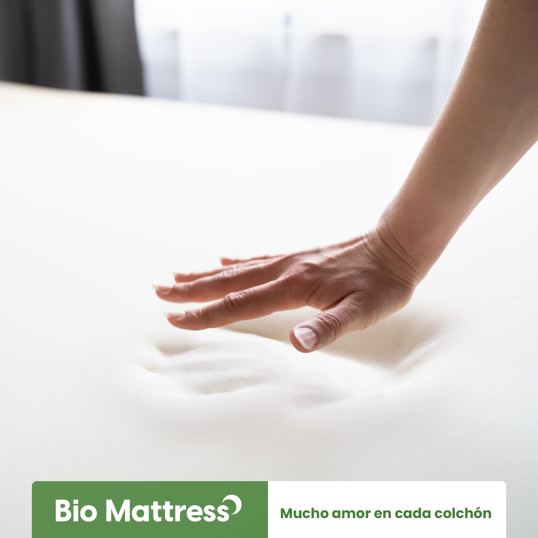 Premium Green Tea Infused Full-Size Mattress with Cooling Foam Plus & High-Density Rubber Foam Core - Perfect for Hot Sleepers & Eco-Friendly Bedrooms