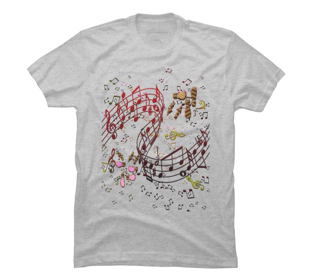 Design By Humans Men's Music Dance Pop Graphic T-Shirt - Soft Cotton Tee for Concerts, Parties & Casual Wear | Chublac Artwork