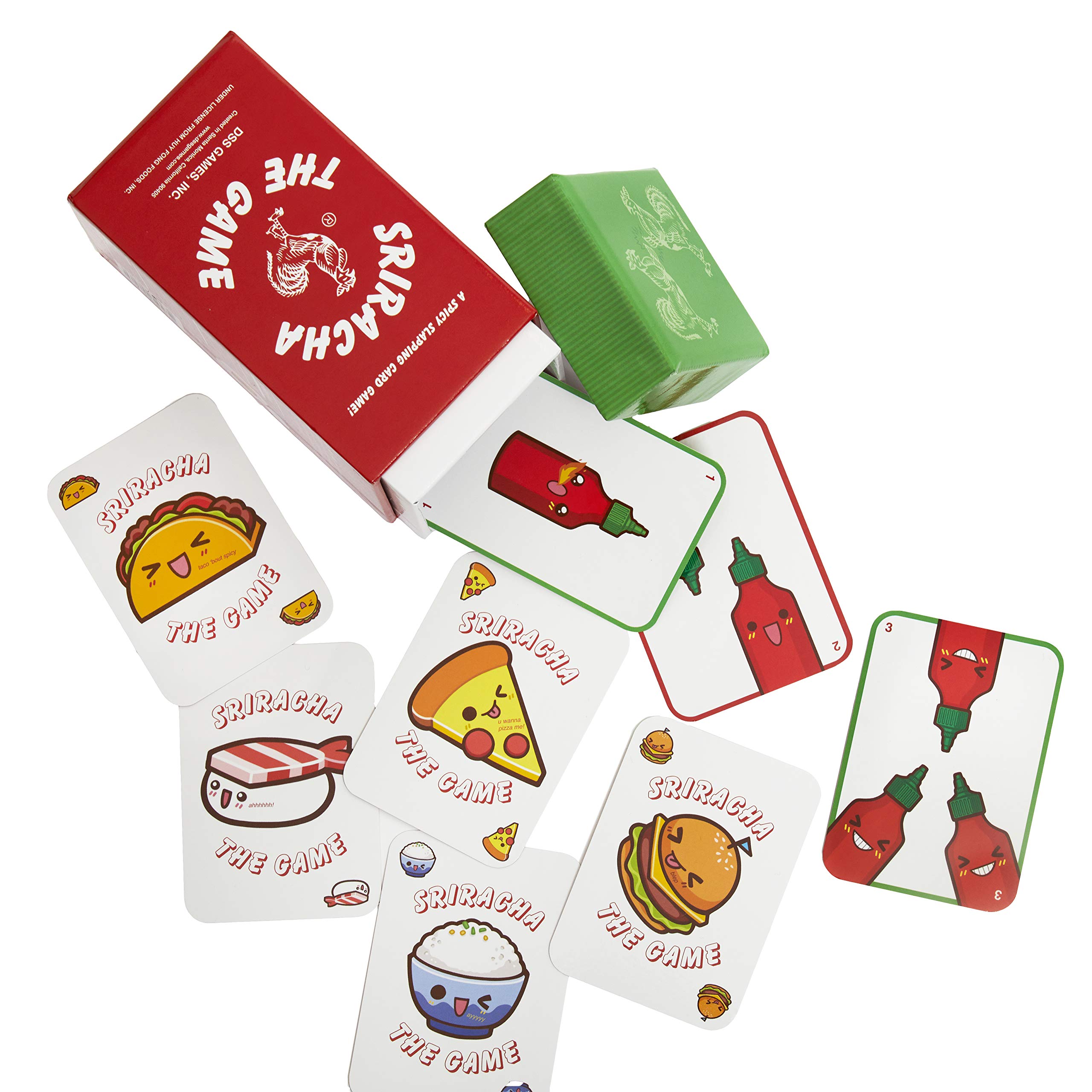 Sriracha The Game - Spicy Slapping Card Game for Family Fun | Party & Game Night Entertainment | Perfect for Adults & Kids