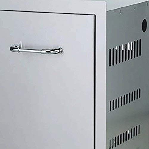 Bull Outdoor Products 3-Burner Stainless Steel Propane Gas Grill Drawer - Perfect for Backyard BBQs, Camping & Outdoor Cooking
