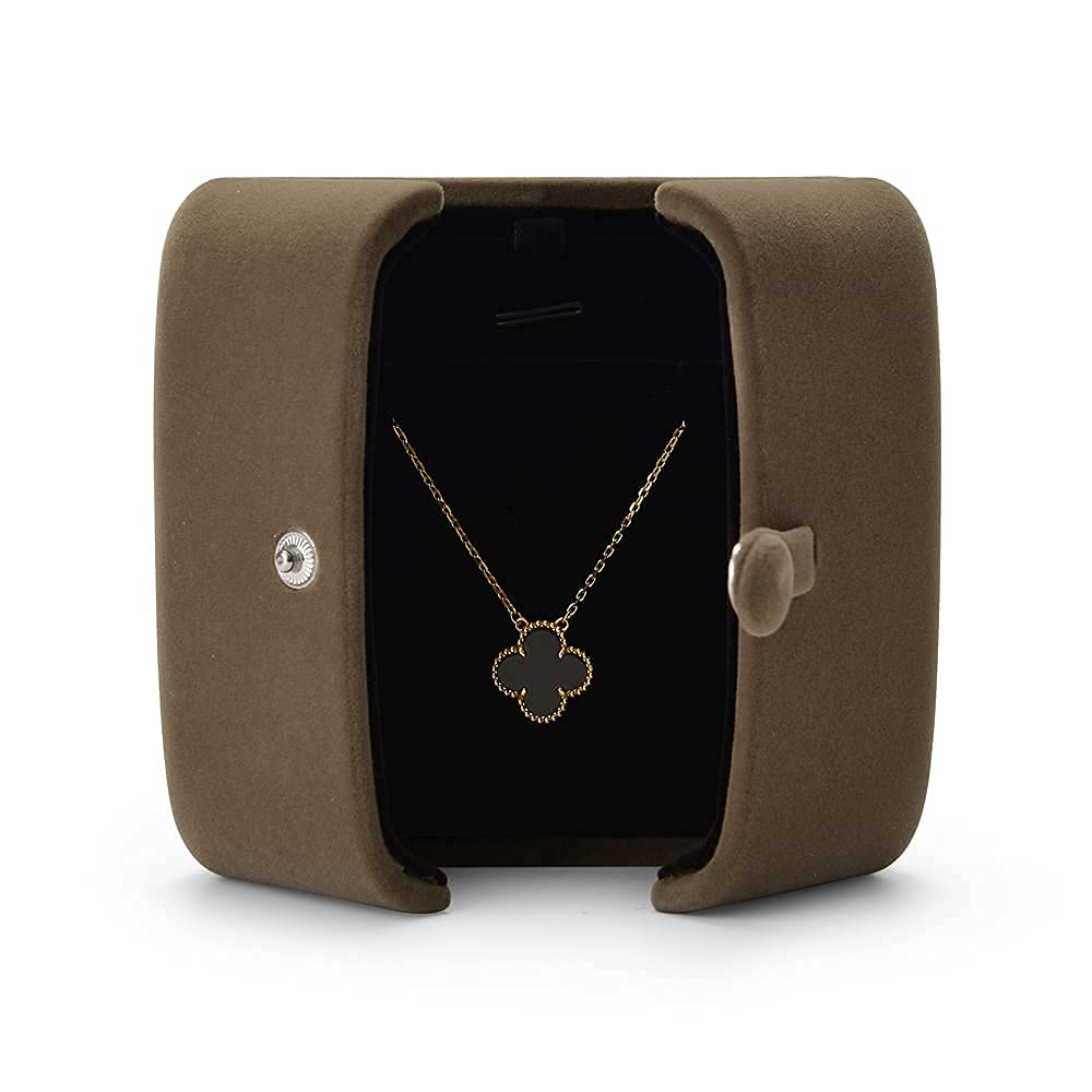 Elegant Velvet Jewelry Box - Multifunctional Necklace & Earrings Storage Organizer - Perfect Gift Box for Women - Ideal for Travel, Home Display, and Jewelry Protection