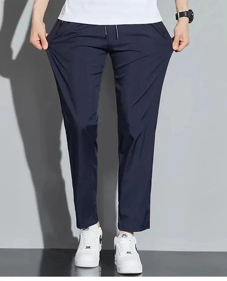 Men's Stretch Slim Fit Casual Sweatpants - Comfortable Joggers for Gym, Lounge & Everyday Wear