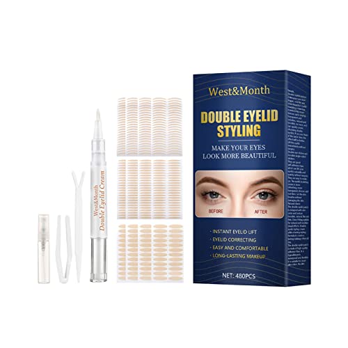 Natural Invisible Eyelid Tapes - Mesh Lace Eyelid Stickers for Bigger Looking Eyes | Eye Makeup Enhancer for Asian Monolid & Hooded Eyes | Perfect for Daily Wear, Cosplay & Special Occasions