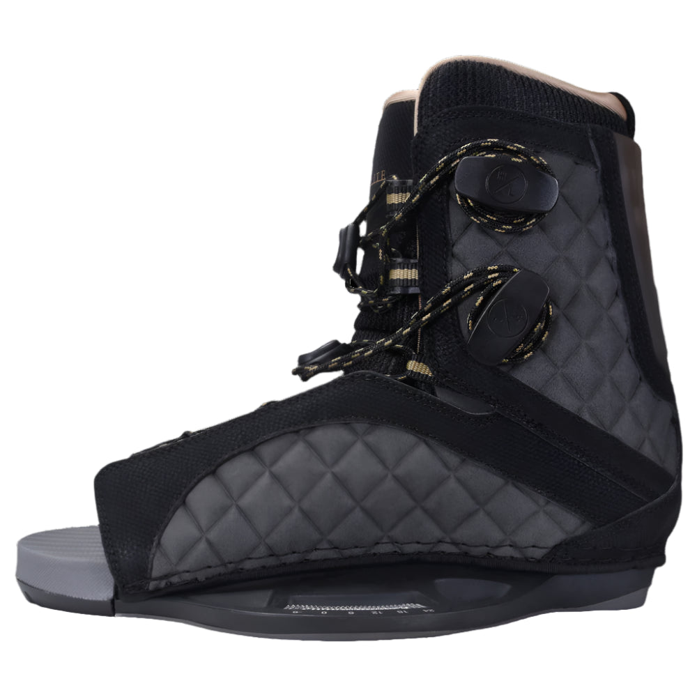 Hyperlite Women's Syn Wakeboard Binding 2025 - Premium Wakeboard Boots for Women, Comfortable & Adjustable Fit - Perfect for Wakeboarding, Water Sports & Boat Activities