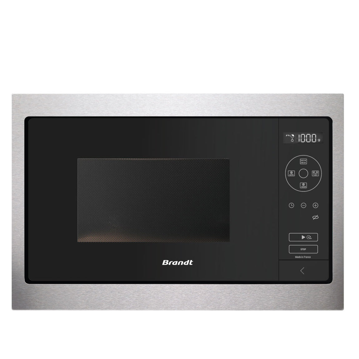 BMS7120X 26L Built-in Microwave Oven - Compact Countertop Microwave with Easy Installation for Kitchen, RV, Office & Small Spaces
