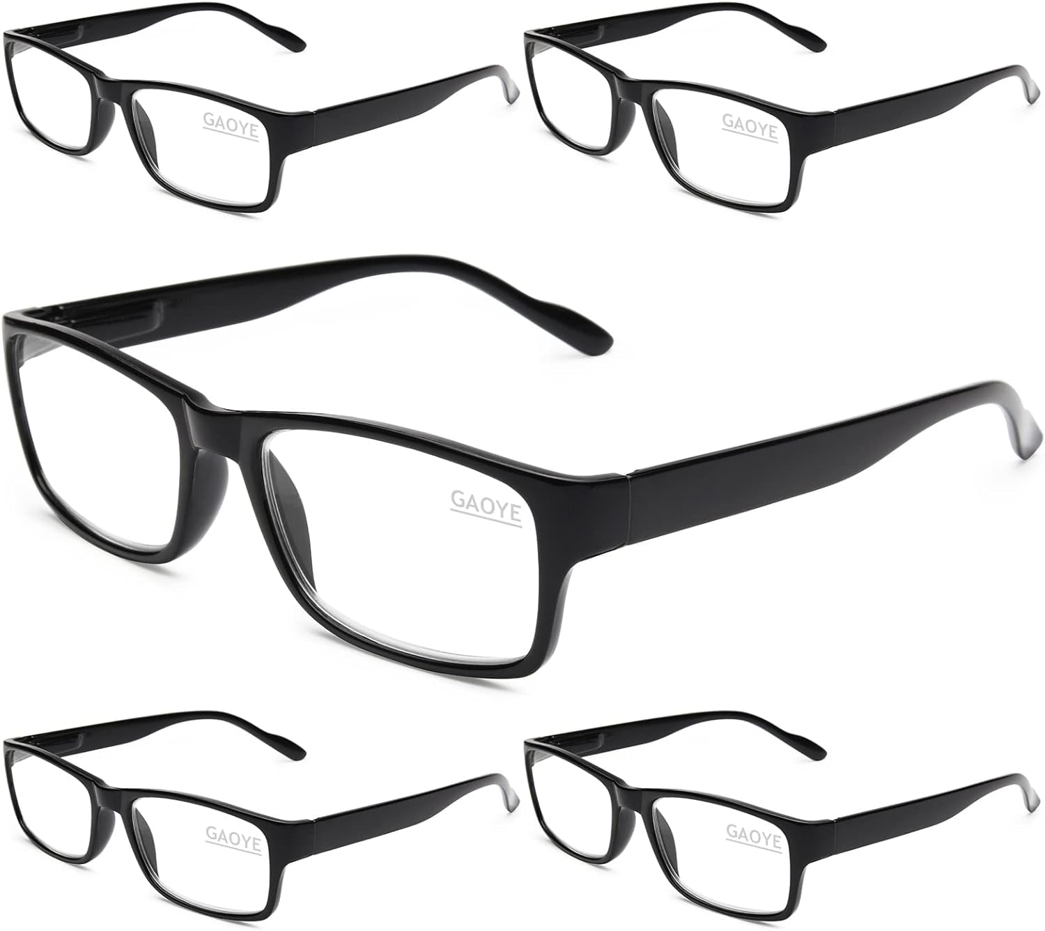Gaoye Blue Light Blocking Reading Glasses for Men & Women - Computer Glasses with Anti-UV Protection - Perfect for Office Work, Gaming & Digital Screen Use