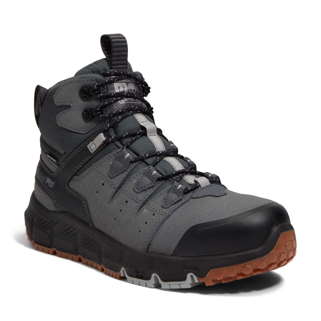 Waterproof Steel Toe Work Boots for Men - Lightweight & Durable Safety Shoes for Construction, Warehouse & Outdoor Work - OSHA Compliant