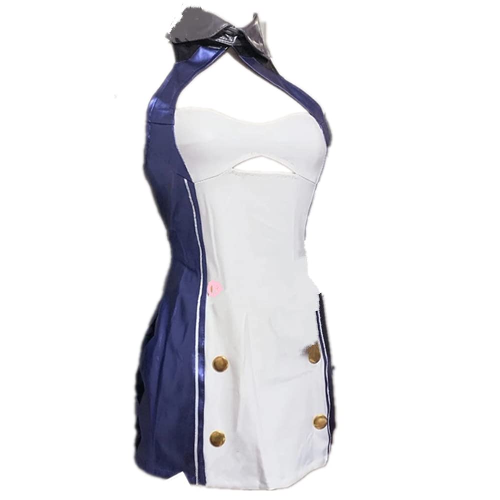 Azur Lane USS St. Louis Cosplay Costume Set with Wig & Shoes - Halloween, Christmas Party, Anime Convention Outfit
