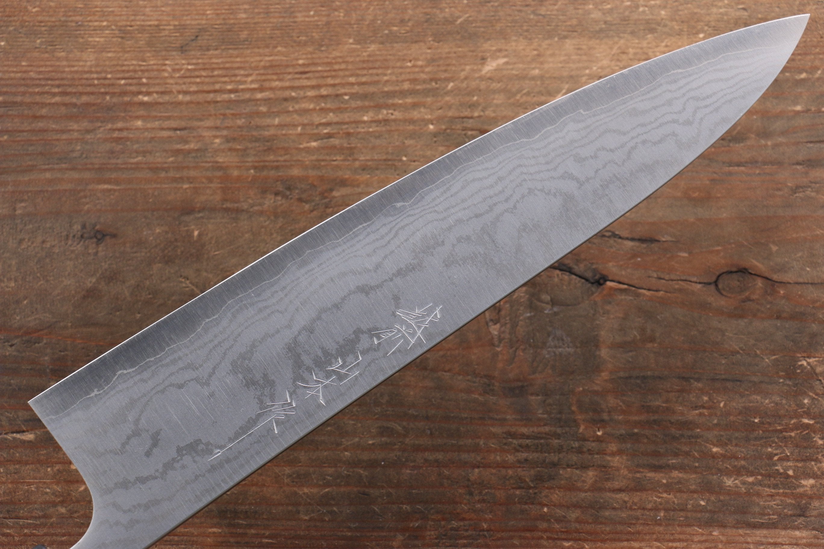Premium Nao Yamamoto VG10 Damascus Gyuto Chef Knife 240mm - Japanese High Carbon Stainless Steel Blade with Walnut Handle - Perfect for Sushi, Meat Slicing & Professional Kitchen Use