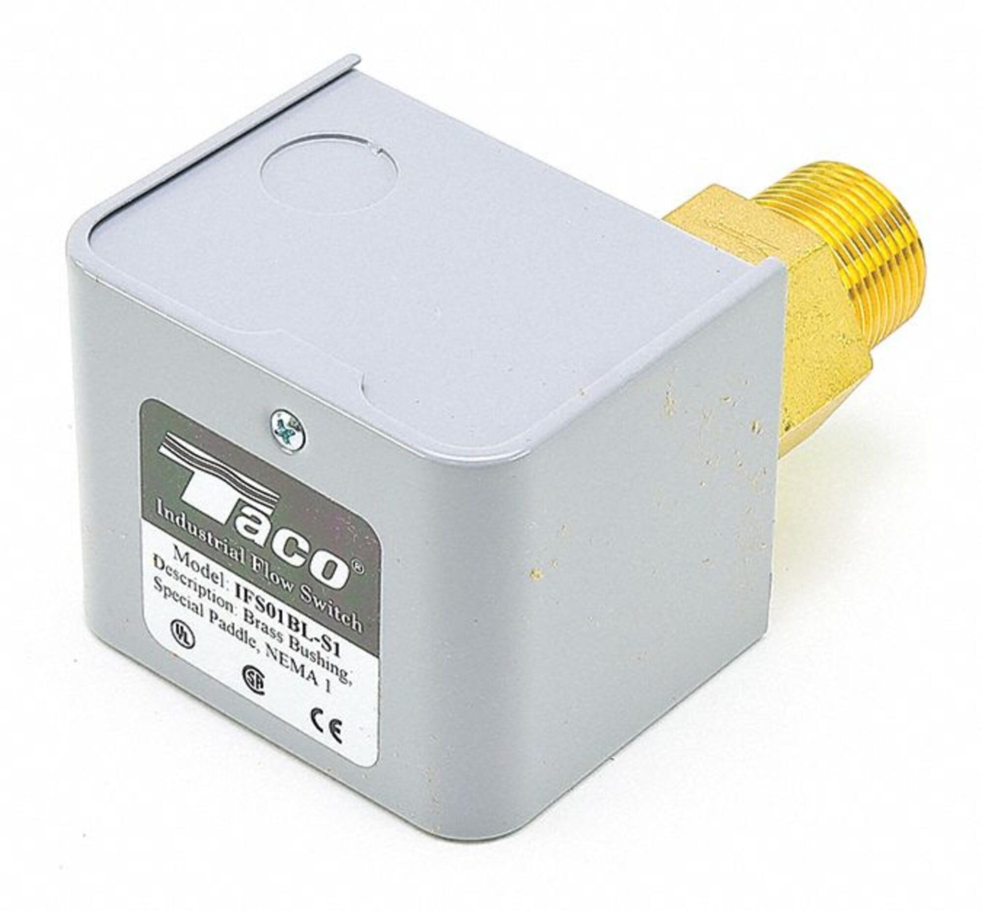 LOCHINVAR 100208653 Flow Switch - 3-7/10 Inch Width for Indoor HVAC & Plumbing Systems | Water Flow Monitoring Device for Boilers, Pumps & Heating Equipment