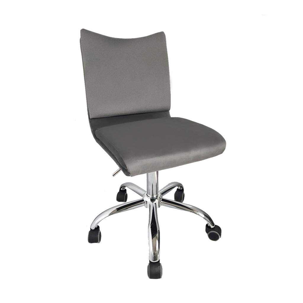 Ergonomic Swivel Office Chair with Wheels & Adjustable Height - Comfortable Computer Desk Chair for Home Office, Gaming & Workstation Use