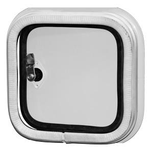 Arctic Tern Cargo Door 300x300mm Side Hinge - Heavy Duty Aluminum Alloy RV Camper Van Accessory for Overlanding & Off-Road Adventures | Perfect for Storage Compartments & Outdoor Gear Organization