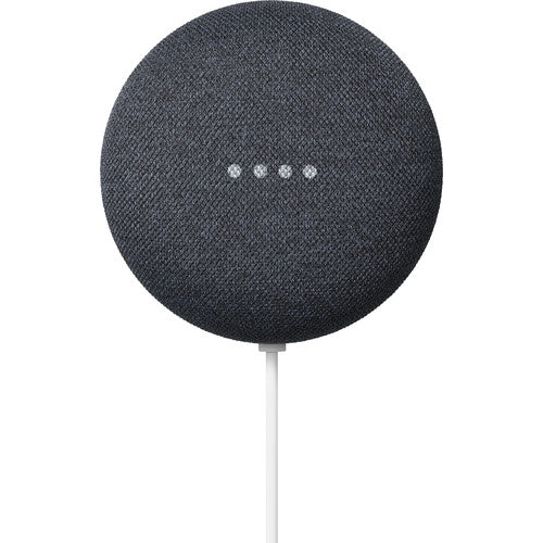 Google Nest Mini (2020) - Smart Voice Assistant & Bluetooth Speaker with Google Assistant, US Warranty - Charcoal Black - Perfect for Home Automation, Music Streaming & Smart Device Control