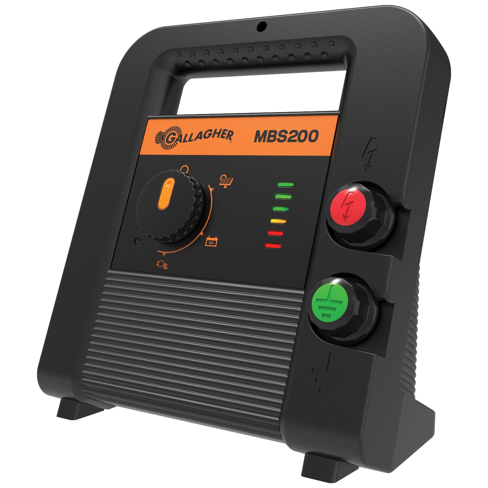 Solar Powered Electric Fence Charger with Battery - 90 Acre Coverage & 2.0 Joules Output for Livestock Security and Farm Protection | Ideal for Cattle, Horses, and Agricultural Land Safety