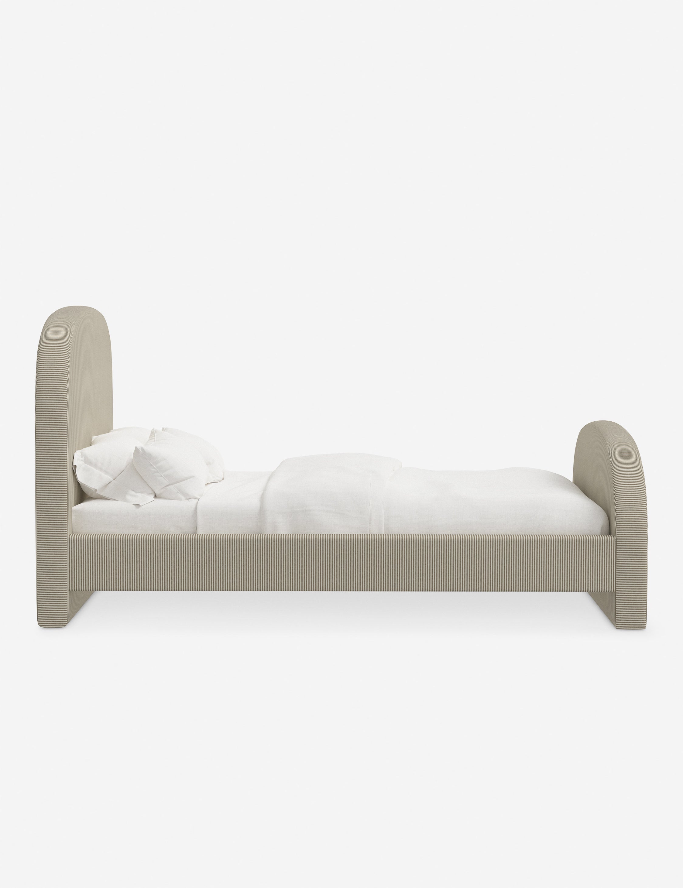 Modern Bescond Platform Bed Frame - Queen Size, Sturdy Wooden Slat Support, Easy Assembly - Perfect for Bedroom, Guest Room, and Small Space Living