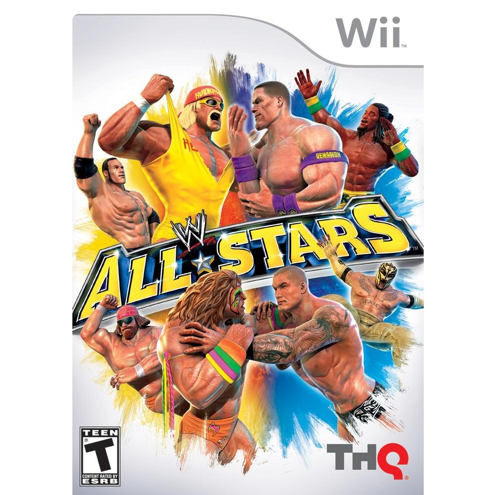 WWE All Stars Video Game for Nintendo Wii - Wrestling Action & Superstar Battles - Perfect for Family Game Nights & WWE Fans
