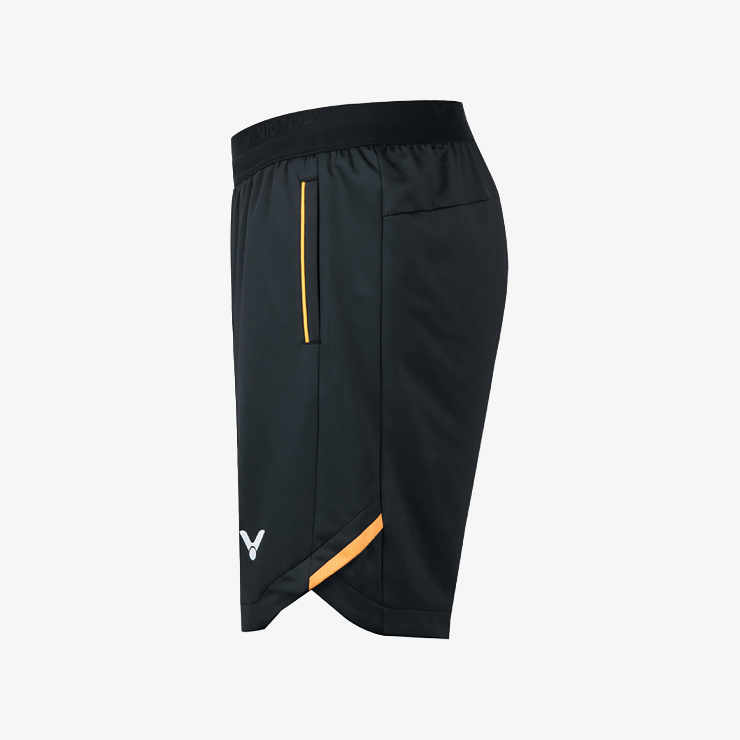 Victor Unisex Knitted Sports Shorts R 50200C - Breathable Comfortable Workout Shorts for Men & Women - Perfect for Running, Gym, Yoga & Casual Wear (Black)