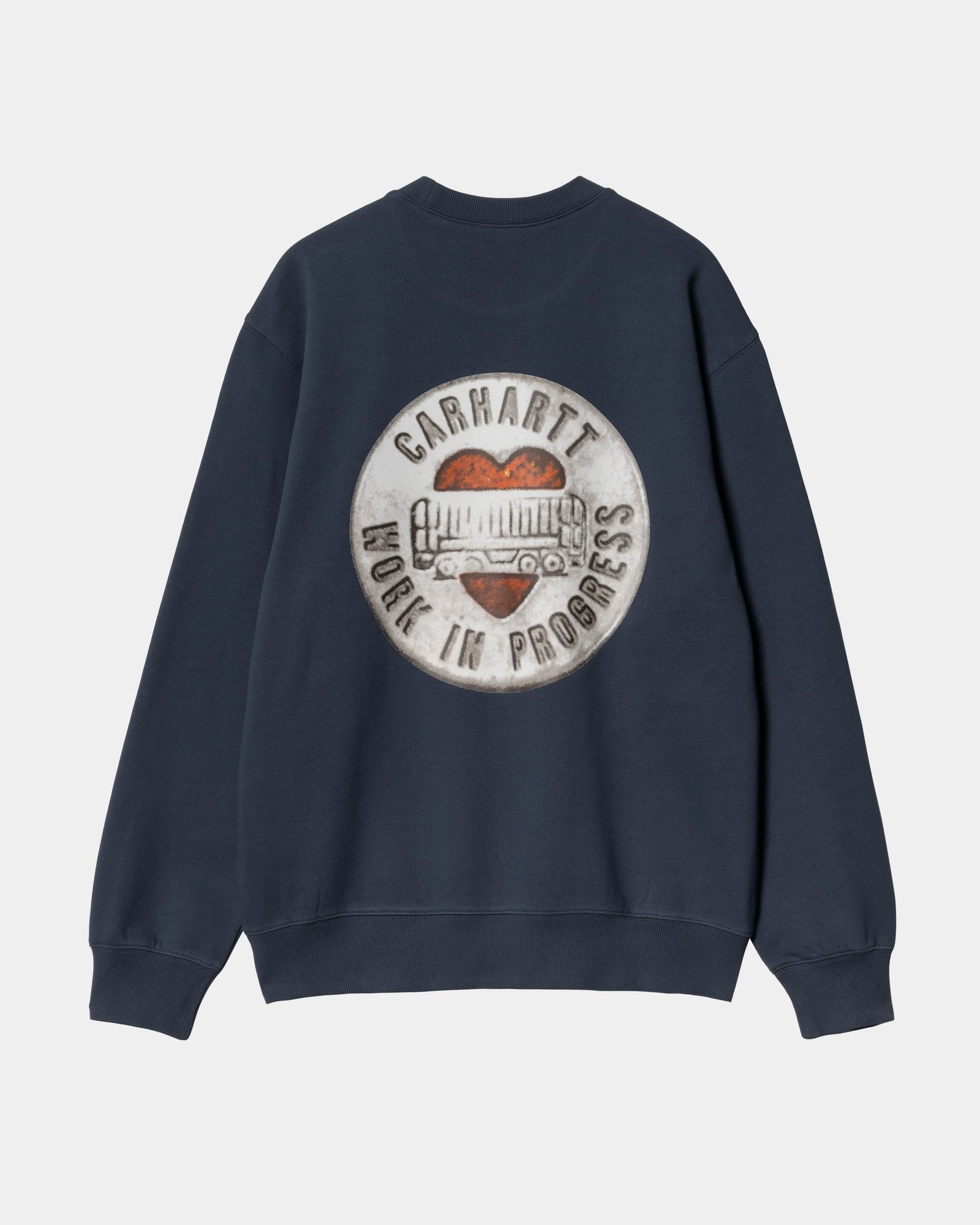 Stylish Blue Button-Up Sweatshirt for Men & Women | Cozy Casual Pullover | Perfect for Fall & Winter Layering
