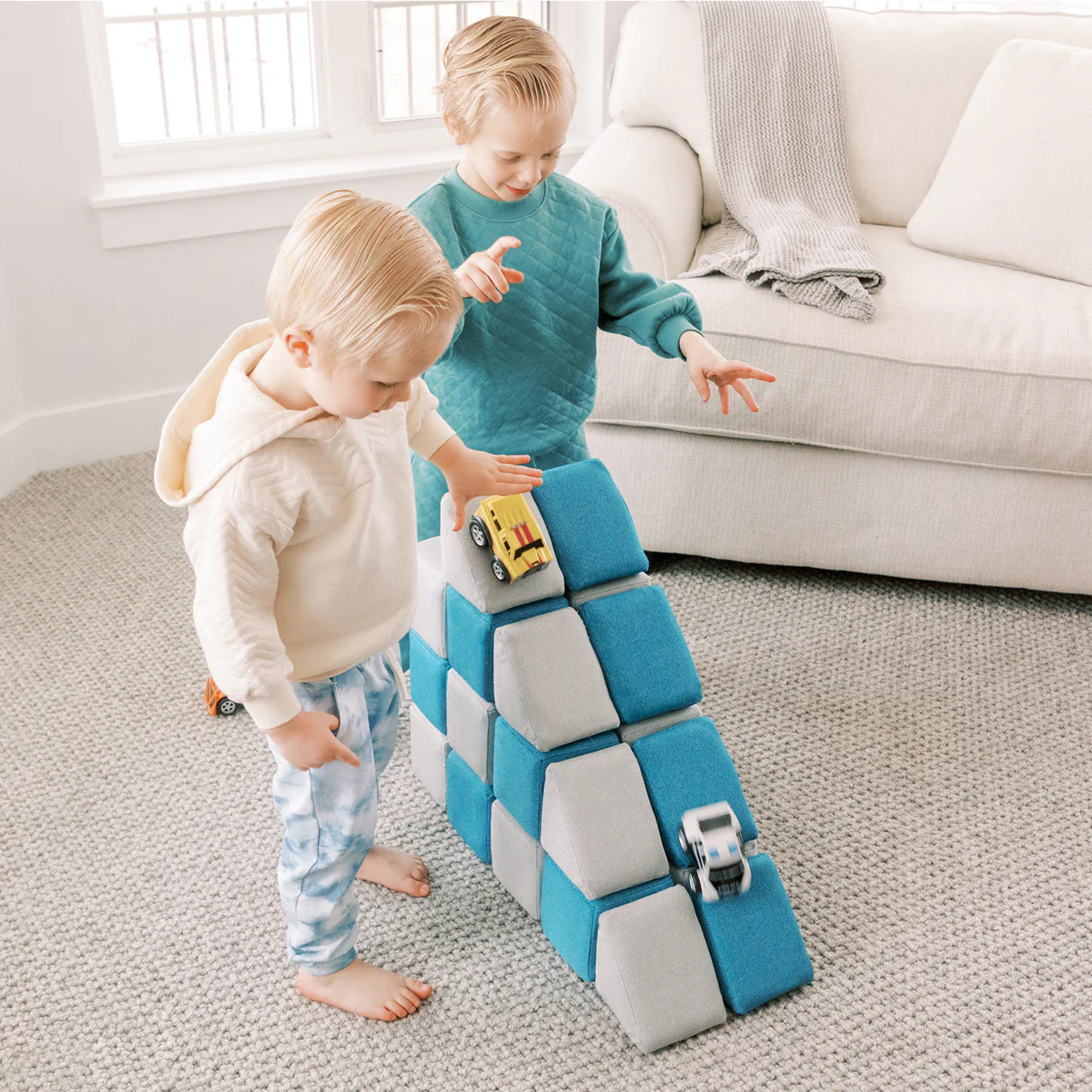 MagnetBlox x Freshly Picked Standard Set - 100-Piece Magnetic Building Blocks for Kids, STEM Educational Toys for Toddlers & Preschoolers - Perfect for Creative Play, Classroom Activities & Birthday Gifts