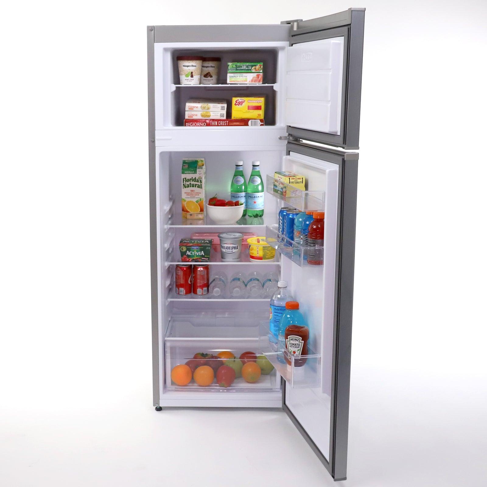 Avanti RA75V3S 7.4 Cu. Ft. Compact Refrigerator - Perfect for Apartments, Dorms, Offices & Small Spaces | Energy Efficient Mini Fridge with Freezer