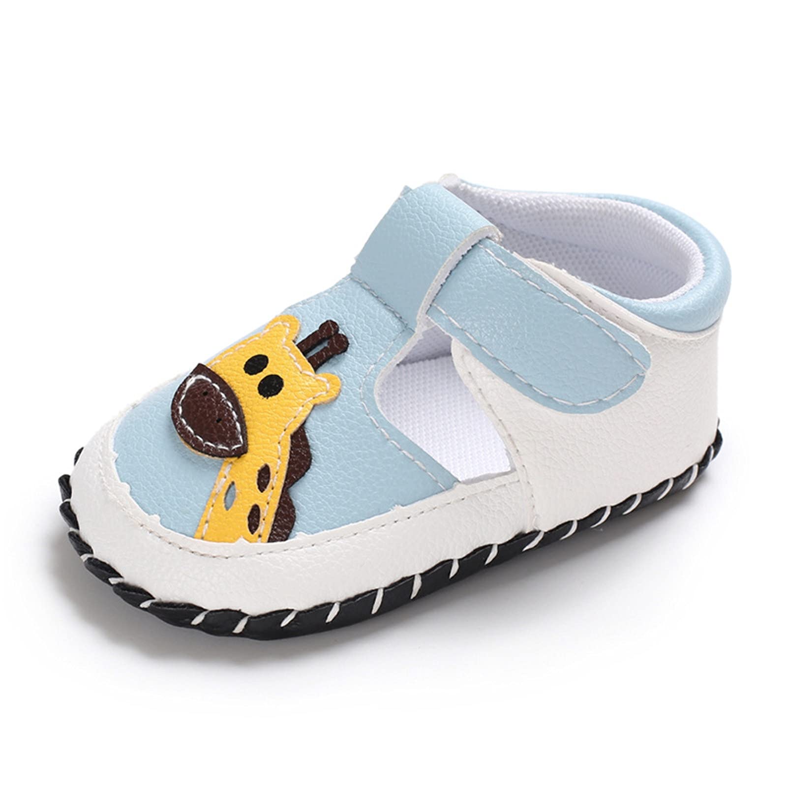 **Soft Rubber Giraffe Prewalker Shoes for Babies – Anti-Slip Toddler First Walking Shoes – Perfect for Indoor Play & Early Steps**