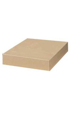 Premium Kraft Apparel Boxes 15x9.5x2 Inches - Eco-Friendly Shipping Packaging for Clothes & Accessories (Case of 100) - Perfect for Ecommerce, Boutique & Retail Stores