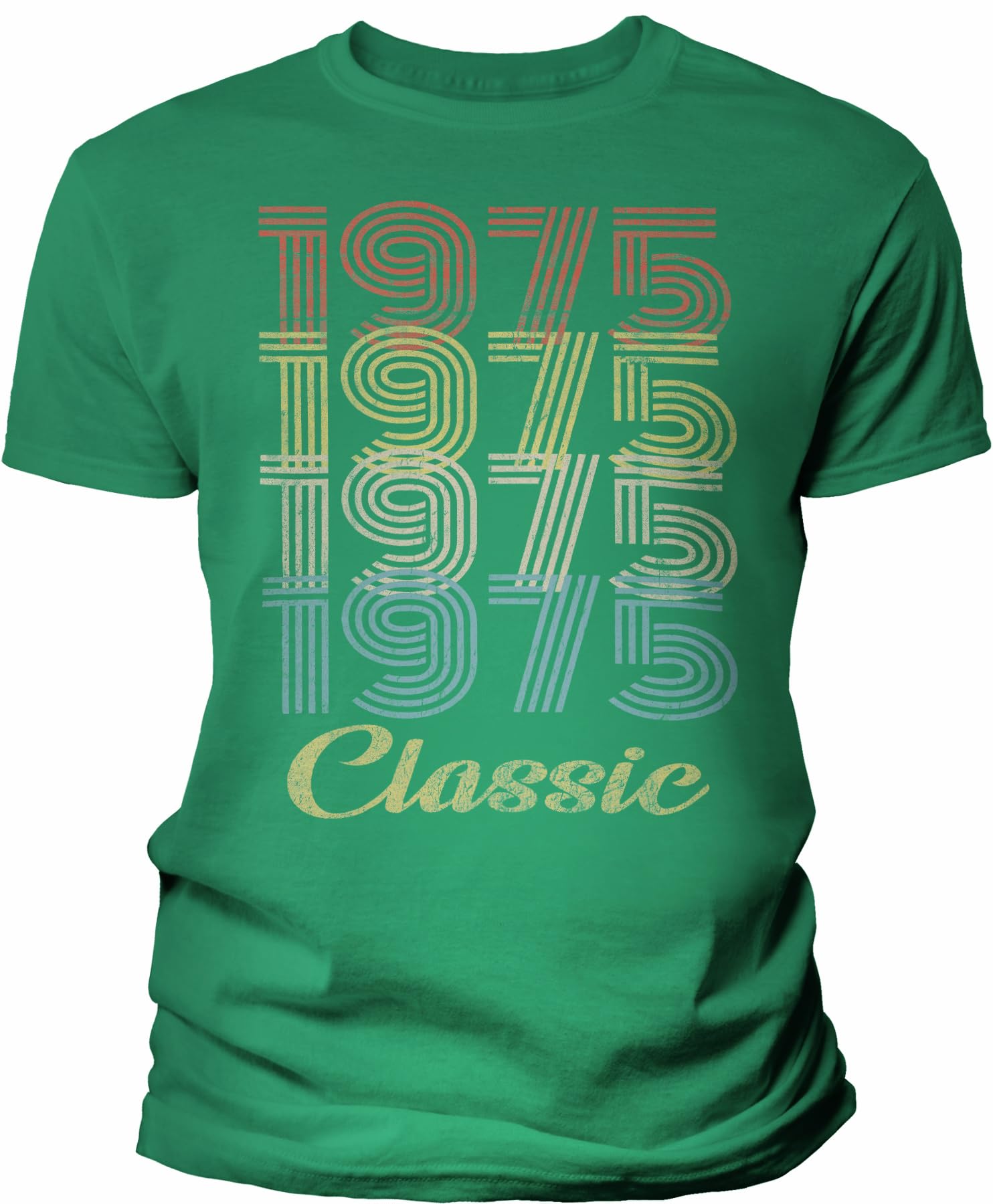 1975 Vintage 50th Birthday Shirt for Men - Classic Retro Gift Idea - Perfect for 50th Birthday Parties & Milestone Celebrations