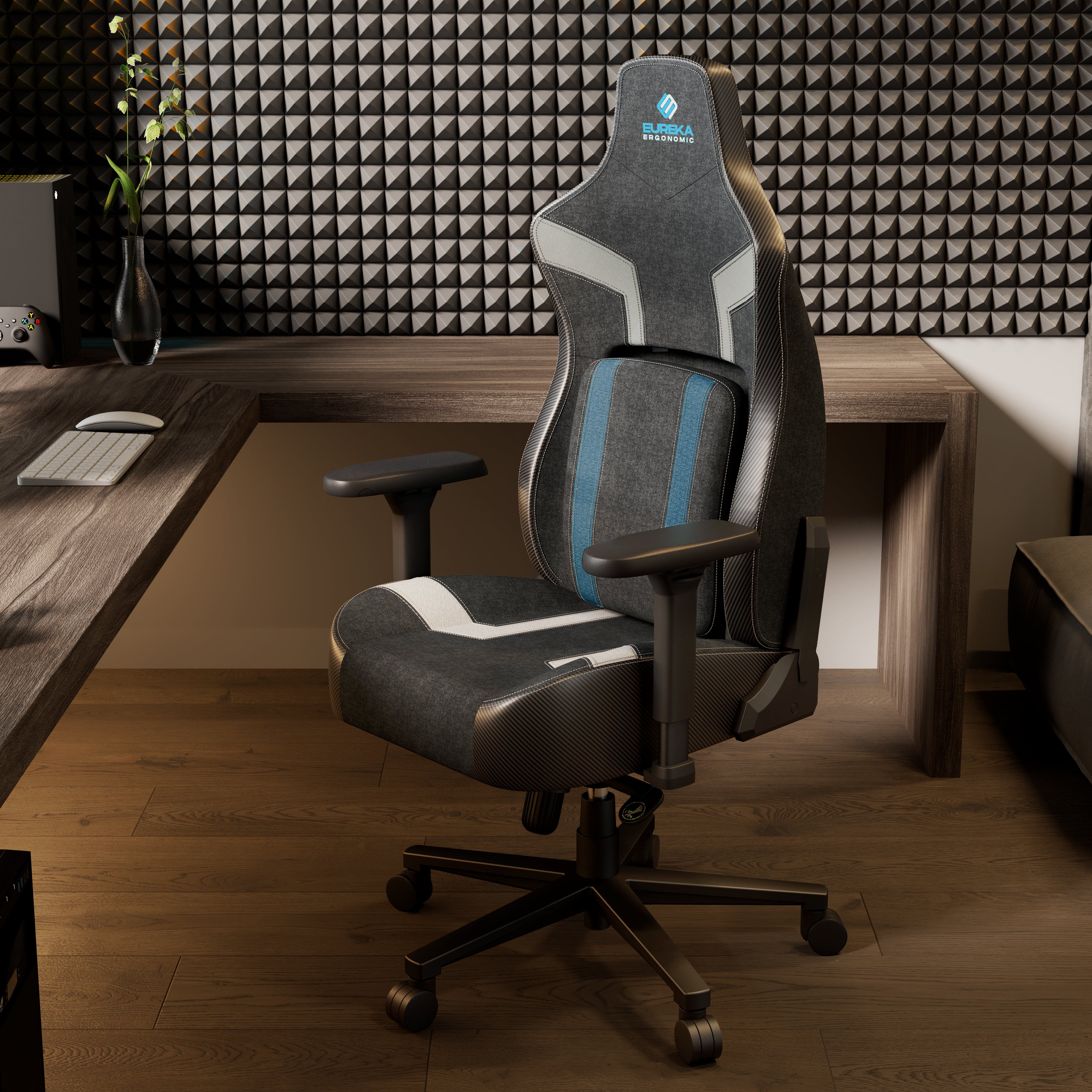 HyperX Python II Gaming Chair - Ergonomic Racing Style PC Gaming Chair with Adjustable Lumbar Support & Headrest - Perfect for Esports, Streaming & Office Work