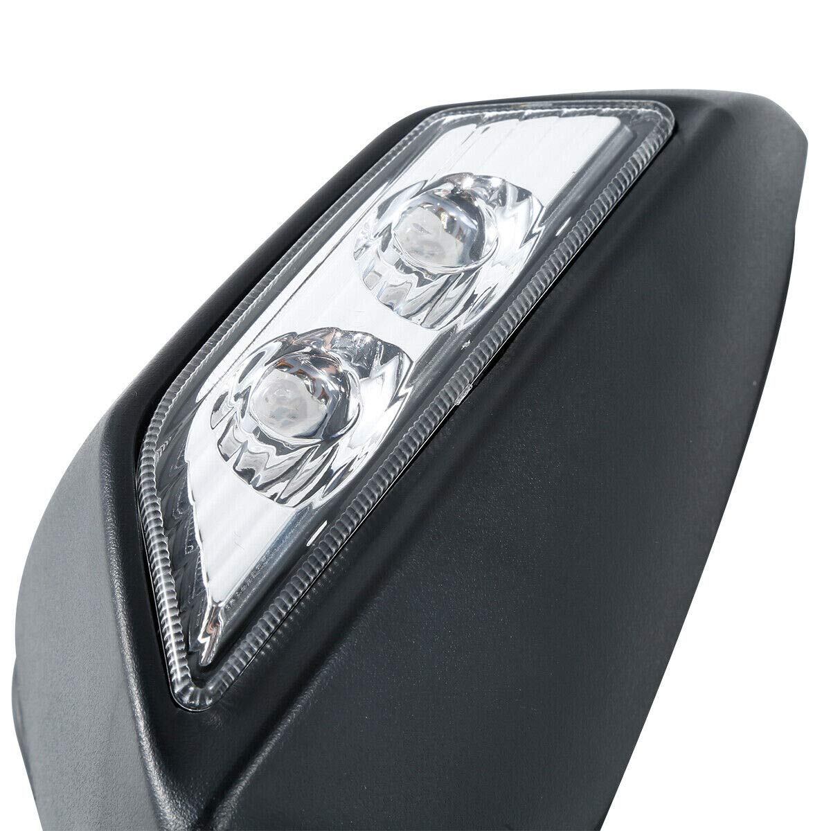 TCMT Motorcycle Rear View Mirrors for Kawasaki Ninja ZX10R (2016-2023) - Universal Side Mirrors Replacement for Better Visibility & Safety Riding