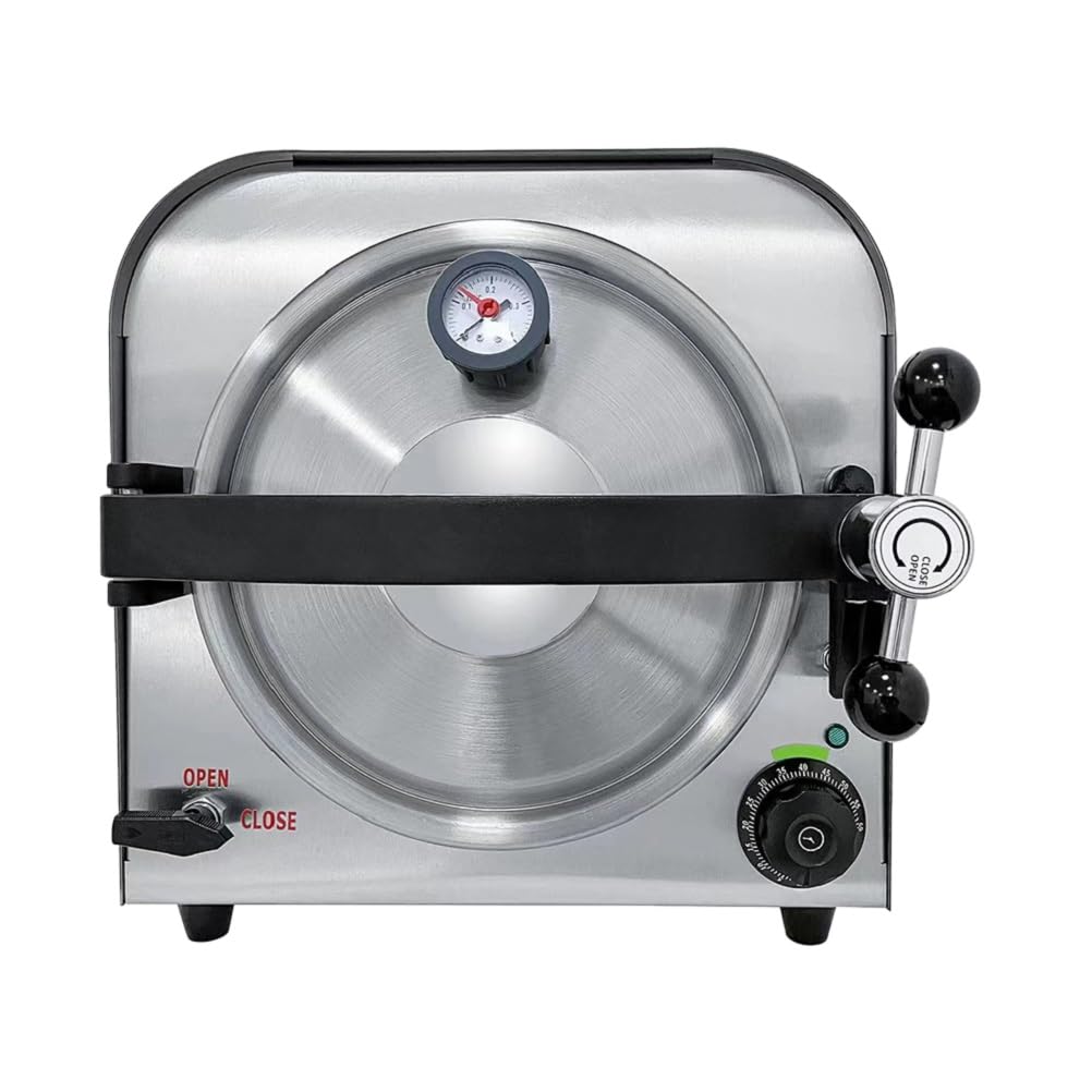 14L 900W Autoclave Steam Sterilizer for Dental Lab & Medical Equipment - Professional Medical Sterilization Device for Clinics, Hospitals & Laboratories