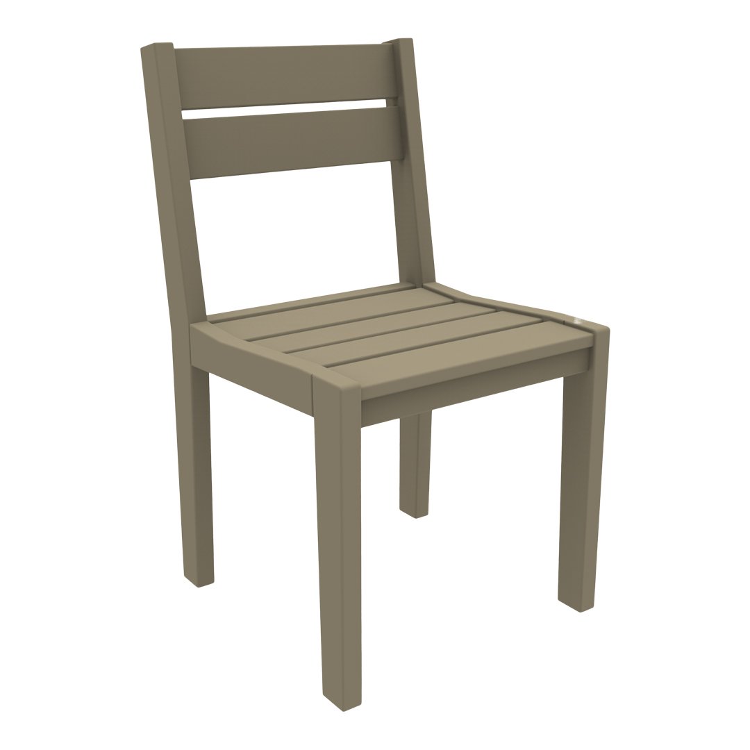 Stylish Coastline Cafe Dining Chair - Modern Wooden Bistro Chair for Kitchen, Restaurant & Patio - Perfect for Home, Cafe & Outdoor Dining