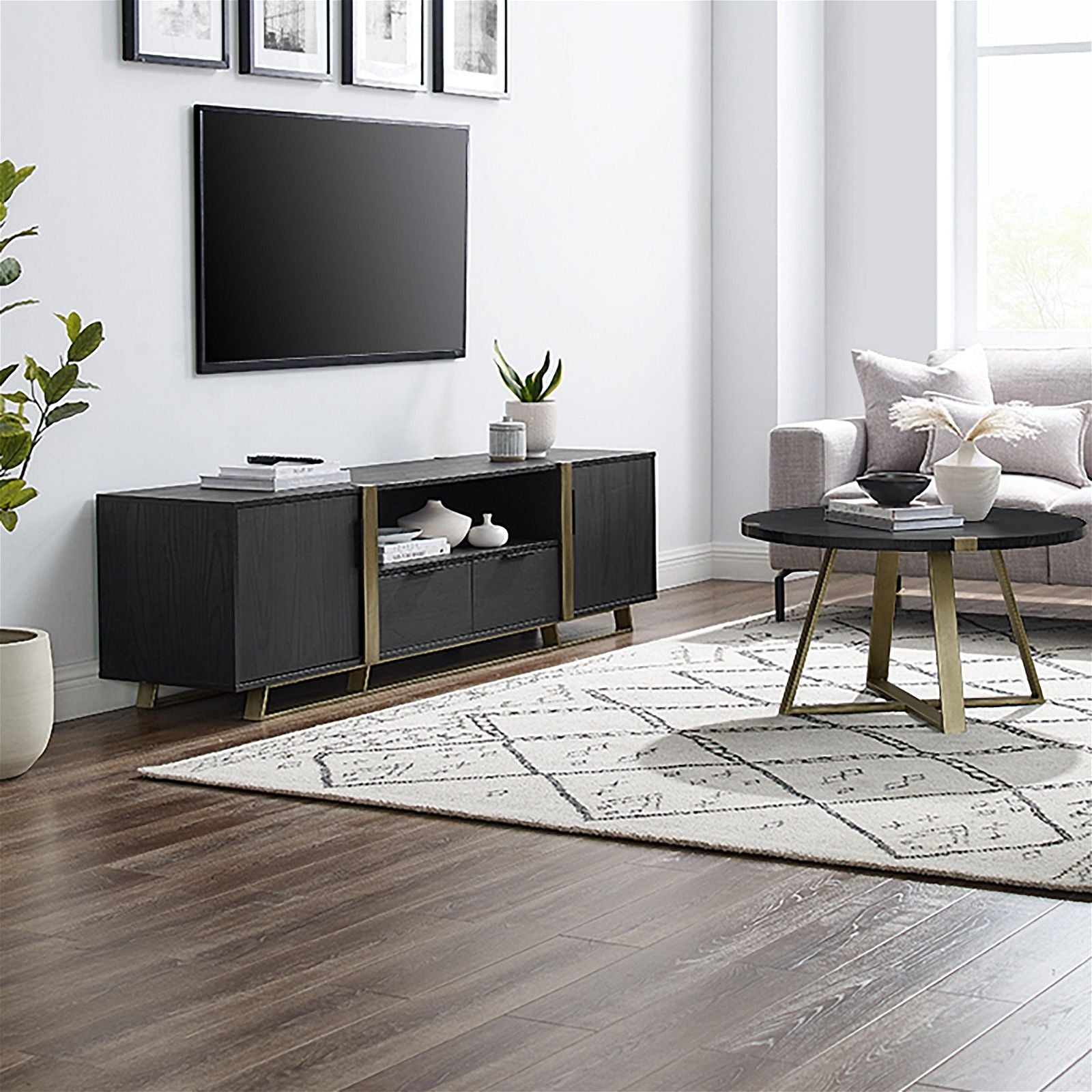 Black Oak Distressed Gold