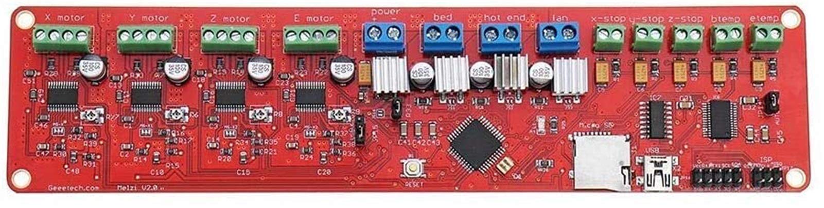 1284P Prusa I3 Controller Board Mainboard Melzi 2.0 - High Performance 3D Printer Replacement Part for DIY Printing & Repairs | Compatible with Most 3D Printers