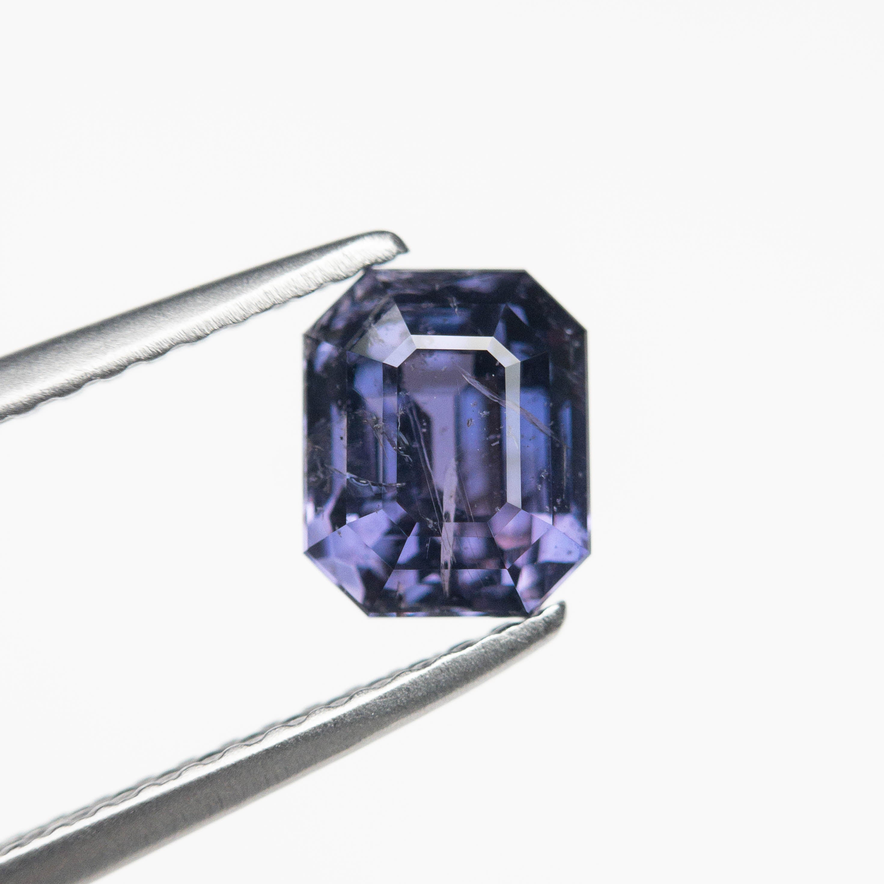 1.79ct Natural Blue Sapphire Gemstone - 6.59x5.41x4.80mm Step Cut Rectangle with Cut Corners (Item#23067-01) - Perfect for Engagement Rings, Fine Jewelry & Collector's Pieces