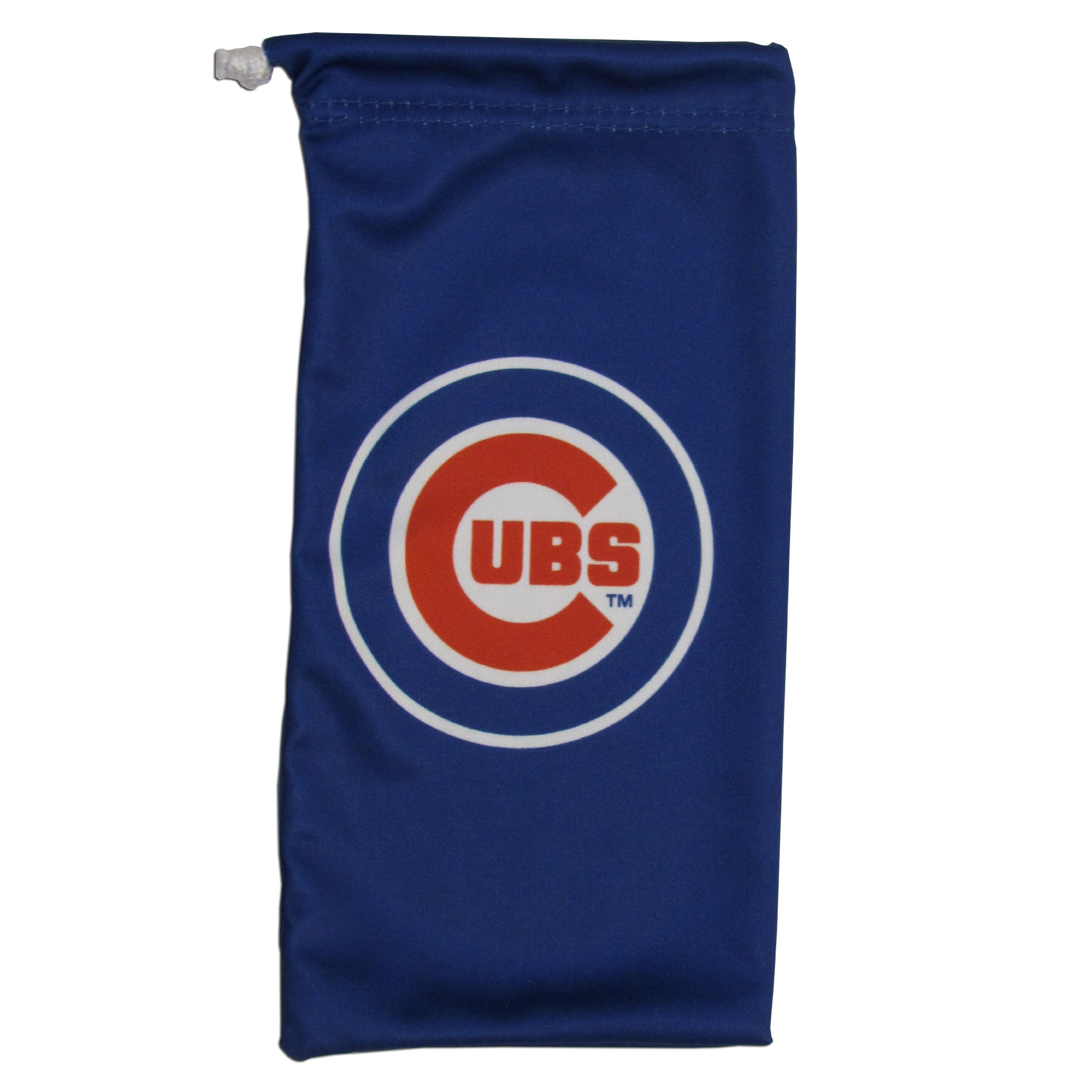 Chicago Cubs MLB Microfiber Eyewear Pouch - Sunglasses Case for Baseball Fans - Perfect for Games, Travel & Sports Accessories Storage