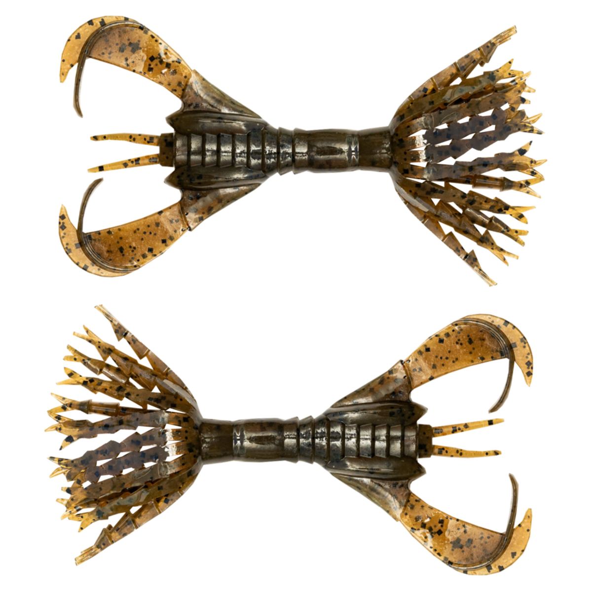Keitech Hyper Spider 3.2 Soft Plastic Bait - Realistic Crawfish Design for Bass Fishing Lures - Perfect for Freshwater and Saltwater Fishing Adventures