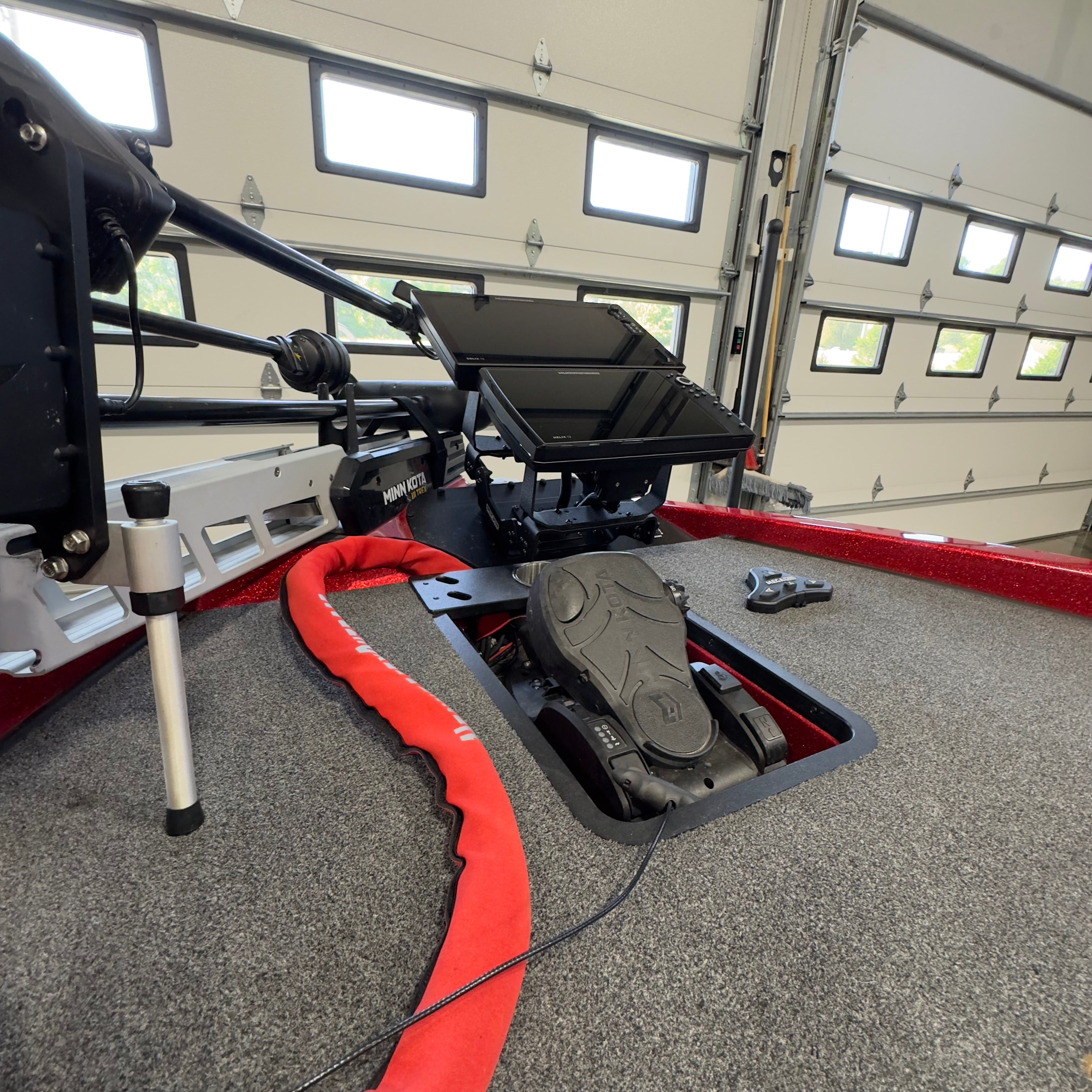 H.O.E. Dual Bow Mount System for Caymas CX18/CX19 2019+ Boats - Perfect for Fishing & Marine Navigation Accessories