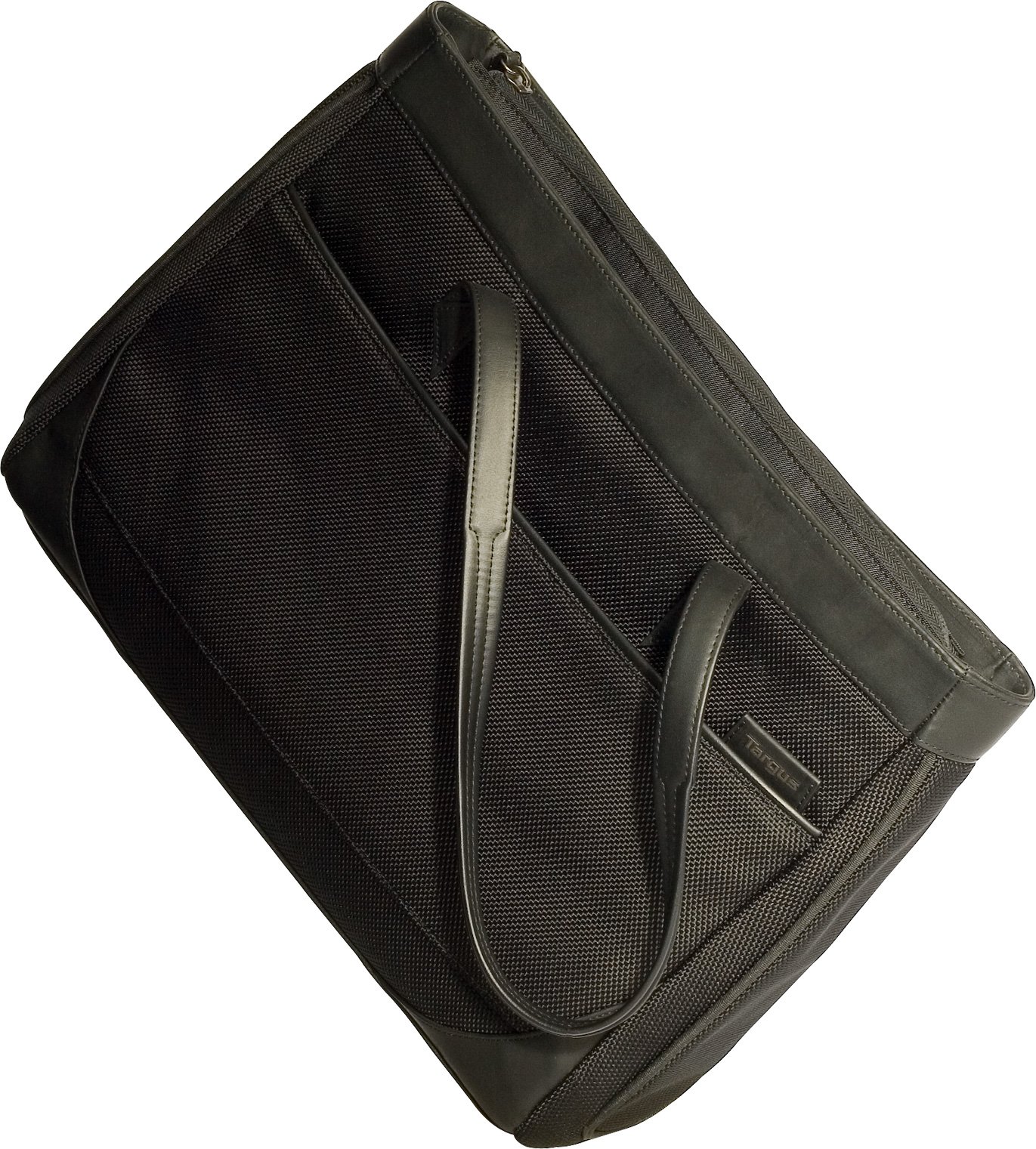 Targus Hughes Women's Laptop Tote Bag for 15.4 Inch Notebook - Black (TET033US) | Stylish Work Bag for Office, Business Travel & College