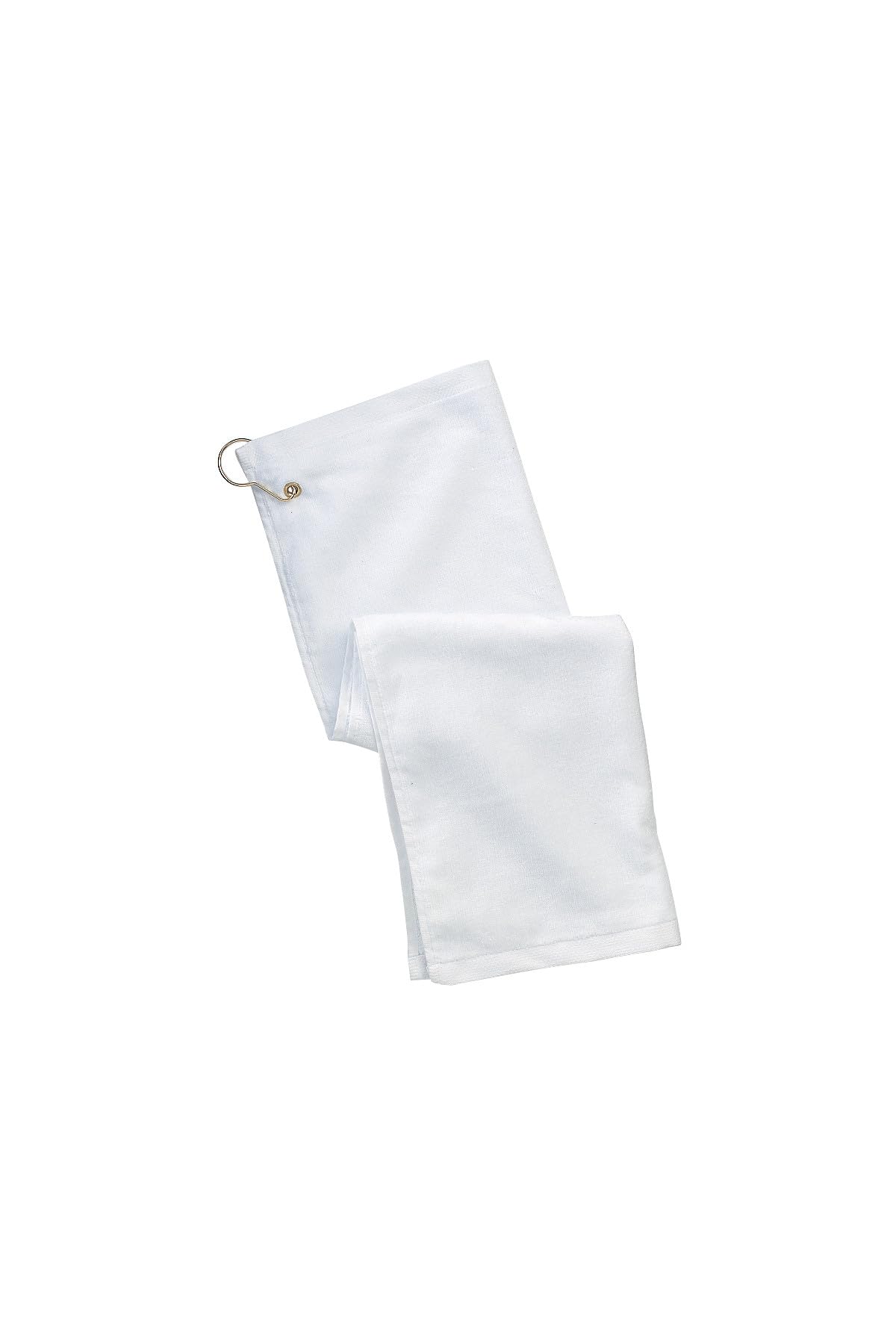 JMU Dukes Prime Logo Golf Bag Towel with Grommet - White - Perfect for James Madison University Fans & Golf Enthusiasts - Great for Golf Course, Clubhouse, and Tailgating Events