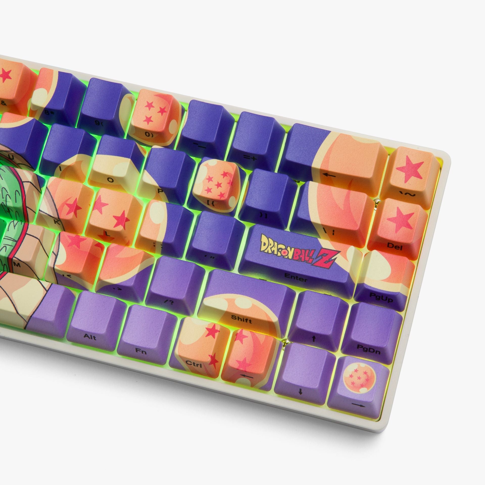 DBZ x HG Basecamp 65 Mechanical Keyboard - Shenron Dragon Theme Custom Gaming Keyboard with RGB Backlight | Perfect for Anime Fans, PC Gamers & Typing Enthusiasts