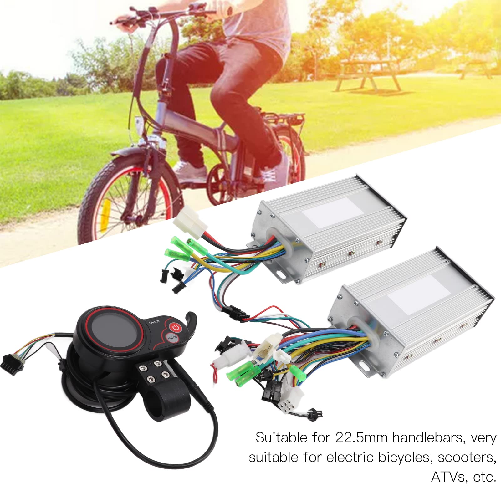 Brushless Motor Controller Kit with LCD for Electric Scooter - Smooth Ride