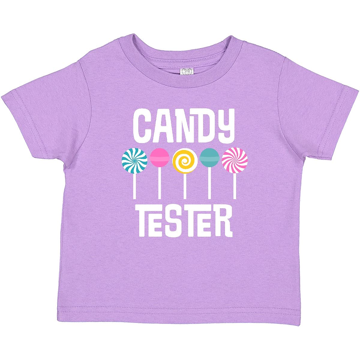 Inktastic Candy Tester Cute Sweets Baby T-Shirt - Soft Cotton Toddler Tee for Boys & Girls - Perfect for Birthday Parties, Photo Shoots & Everyday Play