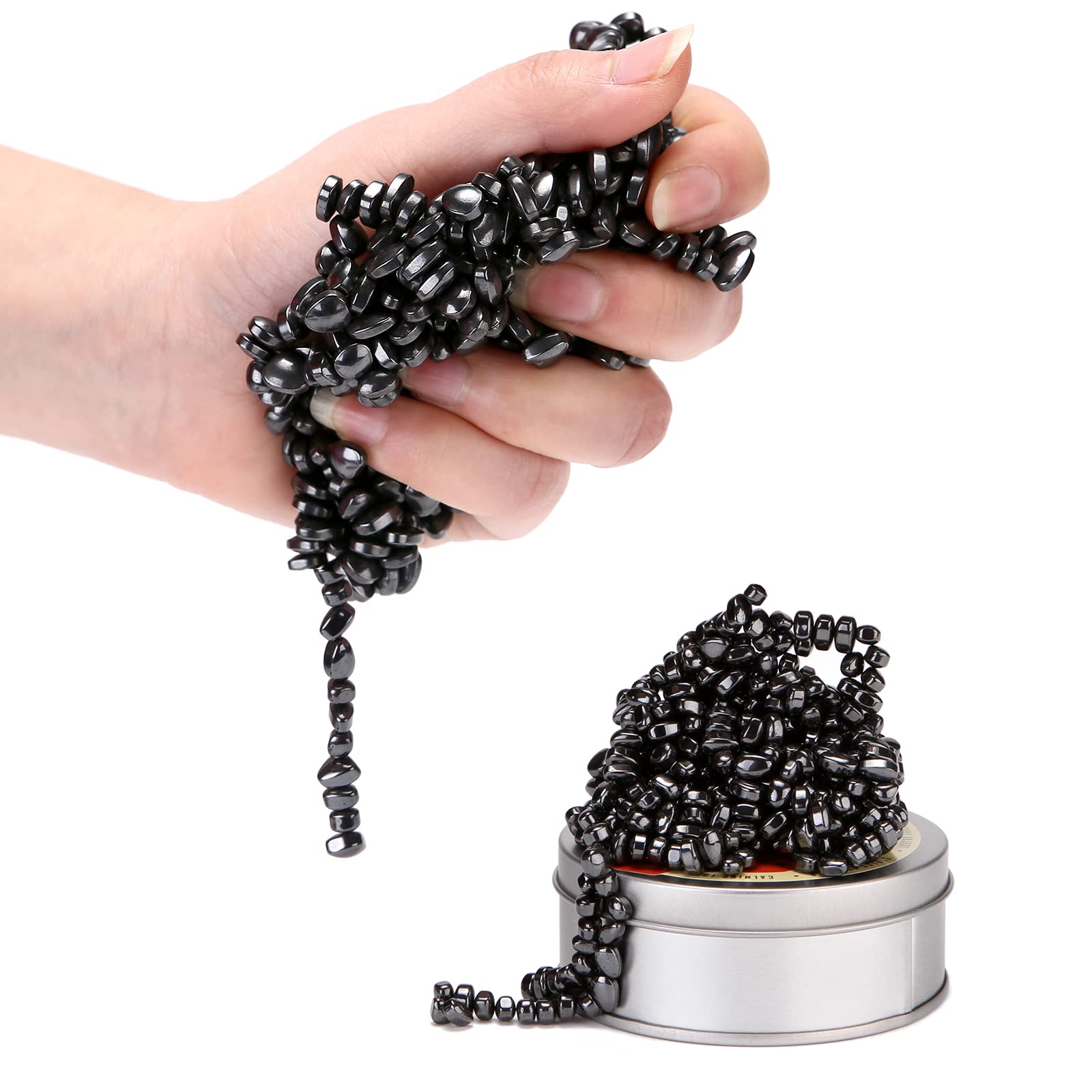 550pcs Magnetic Balls Desk Toys for Adults - Stress Relief Fidget Toys, Office Desk Accessories for Anxiety Relief, Fun Magnetic Putty Play (Great for Office, Home & Travel Use)