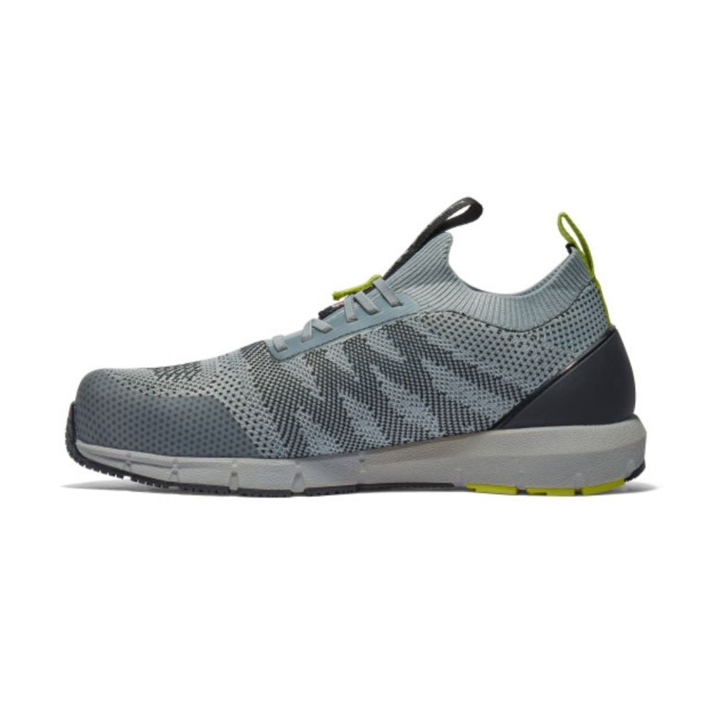 Timberland PRO Radius Knit TB0A41YY065 Men's Composite Toe Work Shoes - Lightweight & Durable Safety Footwear for Construction, Warehouse & Industrial Work (Grey)