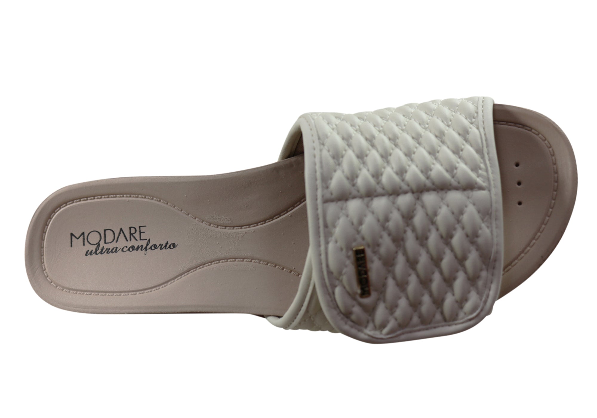 Modare Ultra Comfort Jacinda Women's Adjustable Slide Sandals - Lightweight & Cushioned for Walking, Beach, Pool & Home Use