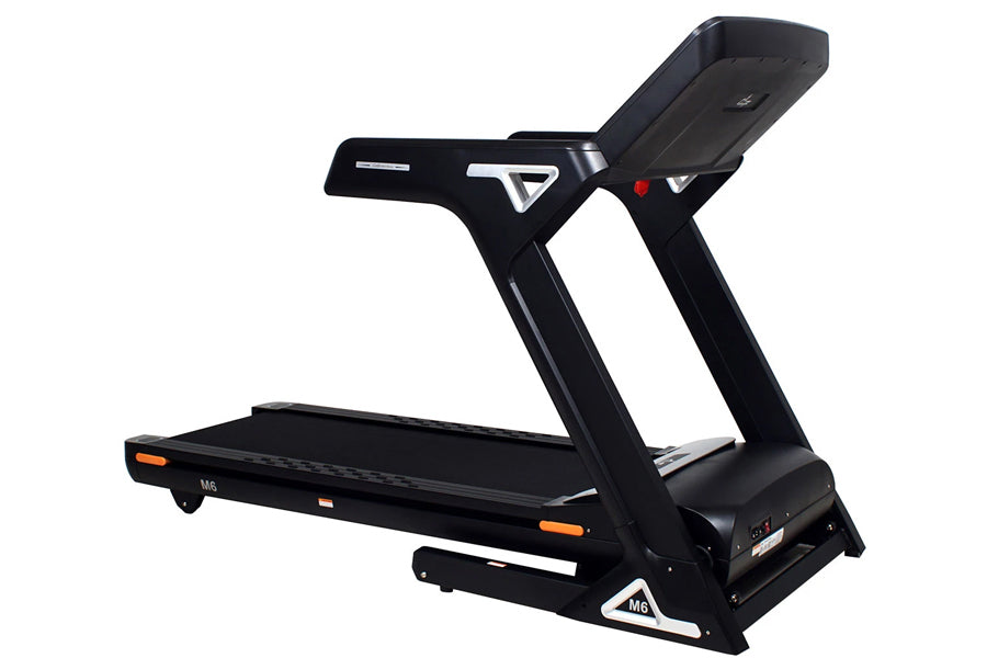 California Fitness Malibu 6T Heavy Duty Folding Treadmill with Touchscreen Display - Home Gym Equipment for Cardio Workouts & Running Training (Perfect for Small Spaces & Home Offices)