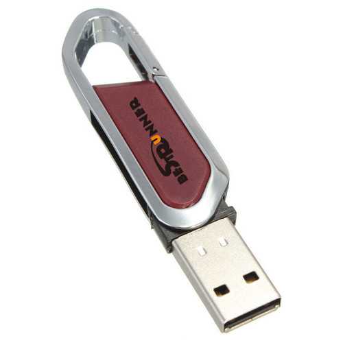 Bestrunner 32GB Swivel Keychain Flash Drive USB 2.0 Memory Stick - Portable Storage for Keys, Files, Photos | Perfect for Office, School, Travel & Data Backup