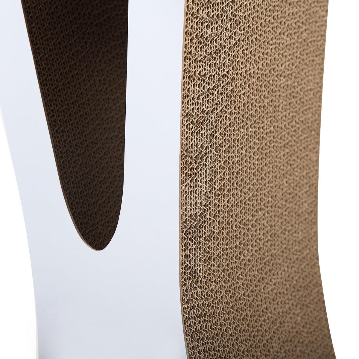 Premium Cat Scratcher Toy - Durable Corrugated Cardboard for Cats - Perfect for Scratching, Clawing & Playtime at Home