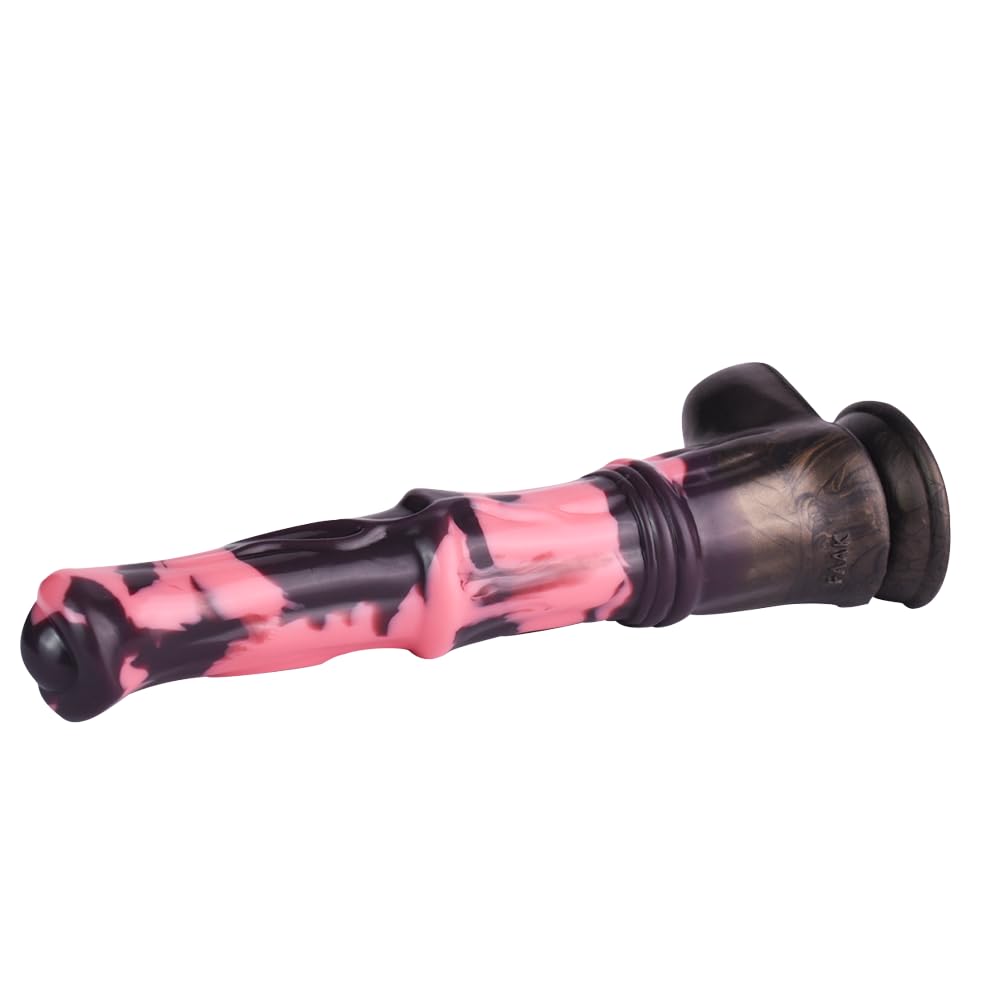 BeHorny Silicone Animal Dildo - Horse & Dragon Fantasy Sex Toy with Suction Cup - Perfect for Solo Play, Couples Fun & BDSM Adventures